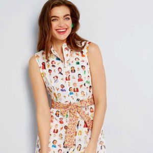 Modcloth Familiar Face Dress